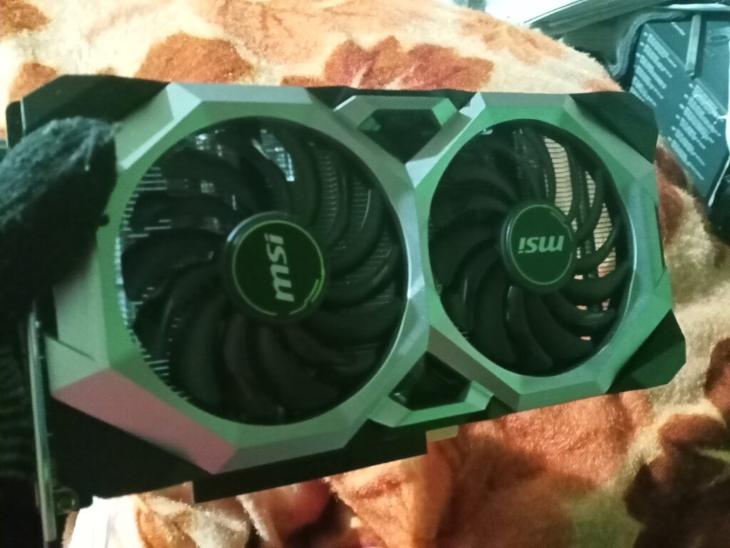 MSI 1660 Super 6gb GDRR6 Graphics Card Pre Owned