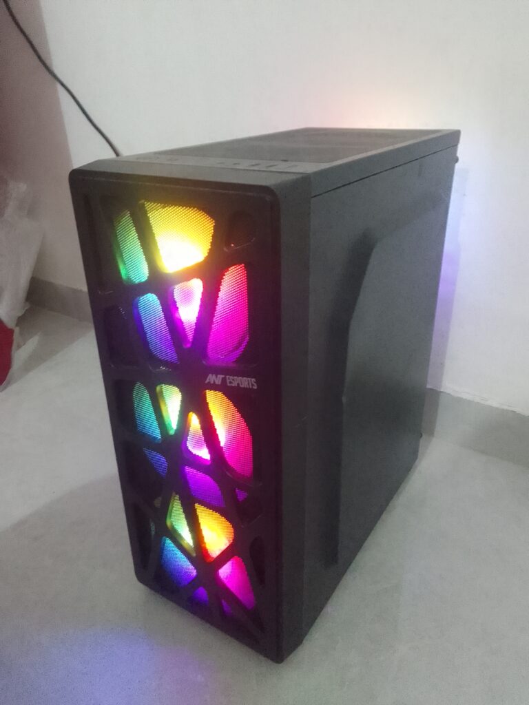 Ryzen 5 Gaming pc Pre owned With Gaming Cabinet