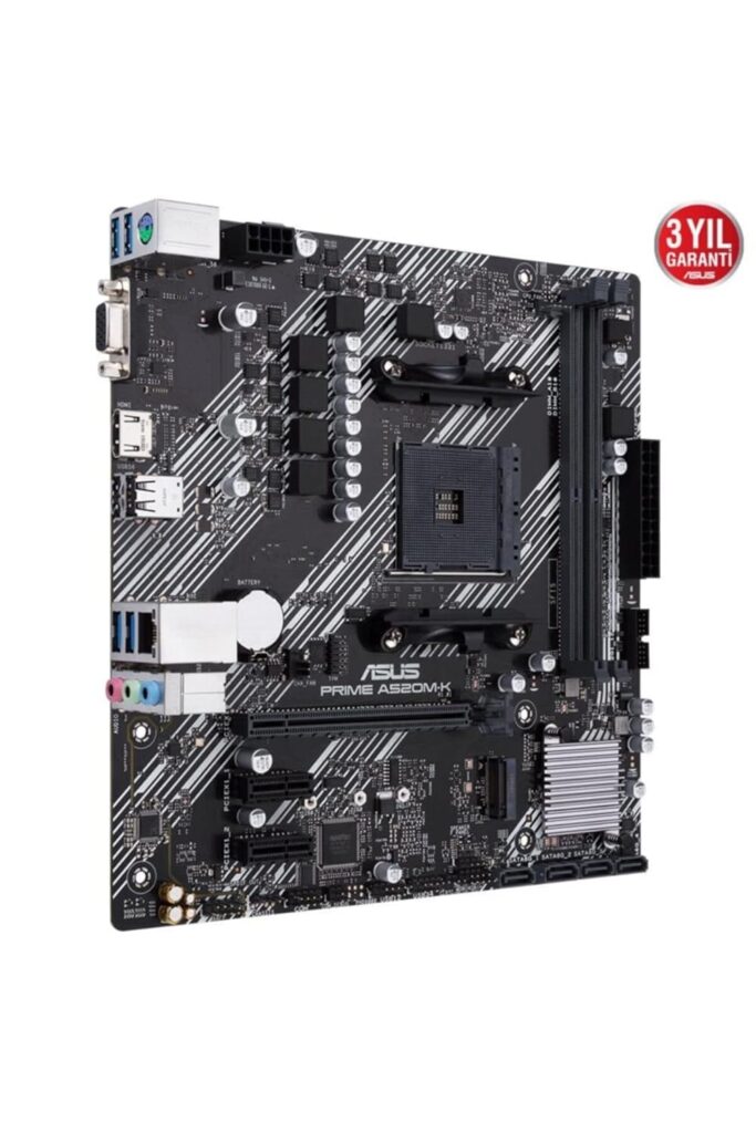 Asus Prime A520M-K AM4 Motherboard Pre Owned