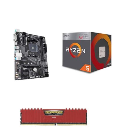 Gigabyte GA-A320M-H Motherboard / Ryzen 5 2200g / CORSAIR Vengeance 8GB DDR4 (Copy)