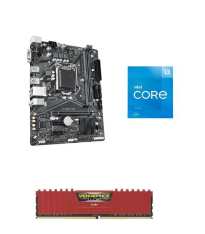Gigabyte H410M S2 Motherboard / i3 10105f CPU / CORSAIR Vengeance 8GB DDR4