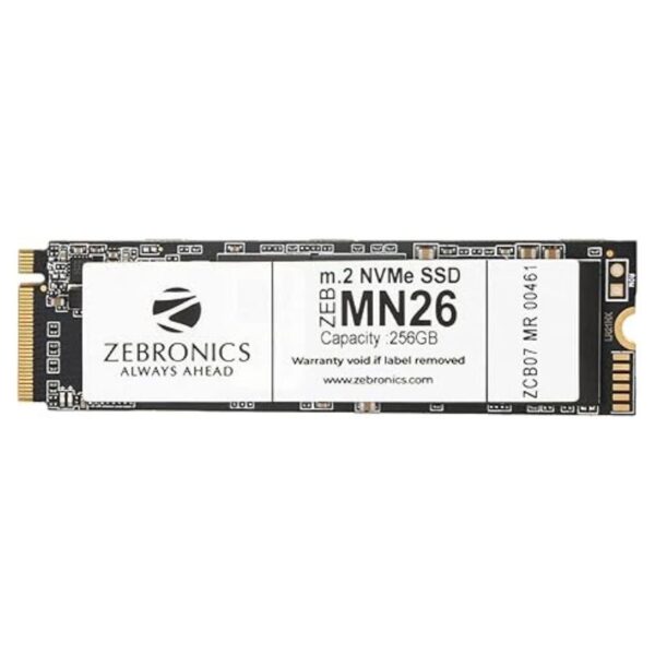 ZEBRONICS 256GB M.2 NVMe (2280) SSD Pre Owned