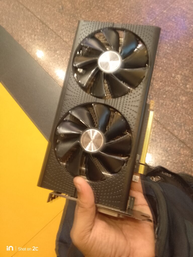 Saphire RX580 8gb graphics card Pre Owned
